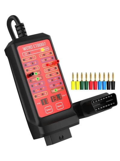 CAN-Тестер OBD2 разъема WOYO CTB007, на 12 и 24 В-2