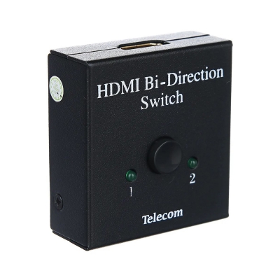 Переключатель - разветвитель BI-DI 1HDMI:2HDMI, 4K, 30Hz, 3D-2