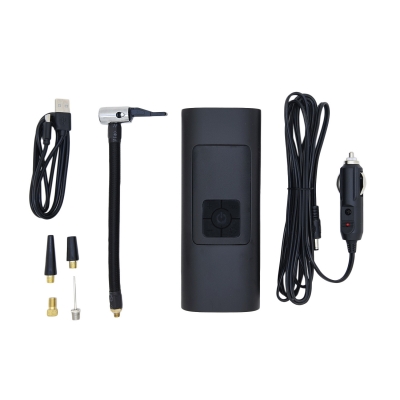 Портативный автомобильный компрессор для подкачки шин Bars (цифровой дисплей, USB кабель)-5