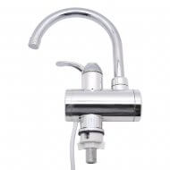 Проточный водонагреватель на кран Electric Heating Faucet RX007-7 с цифровым дисплеем (серебро)